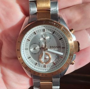 Fossil timepiece. Wristwatch